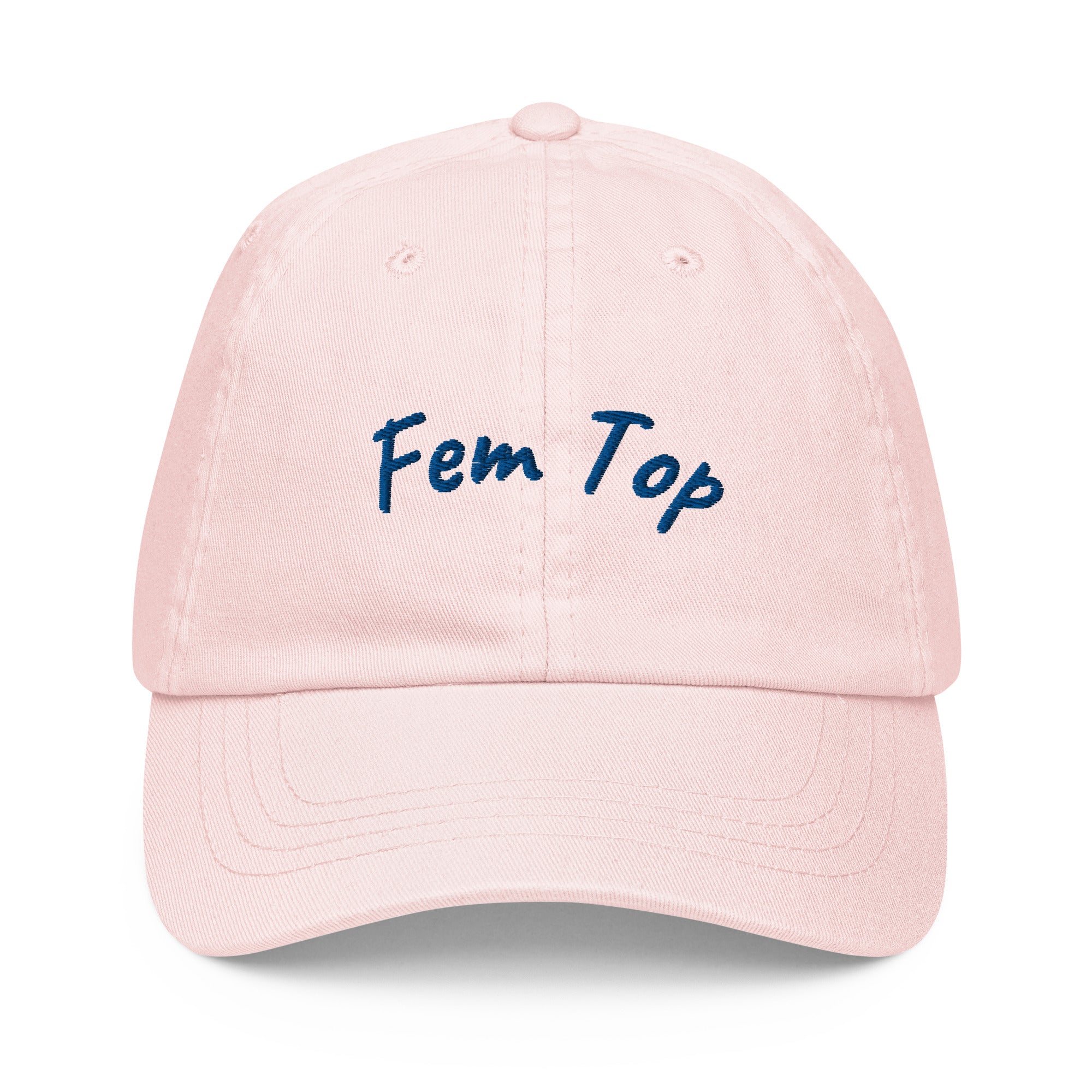 Embroidered Pastel Baseball Hat - Fem Top display picture 2