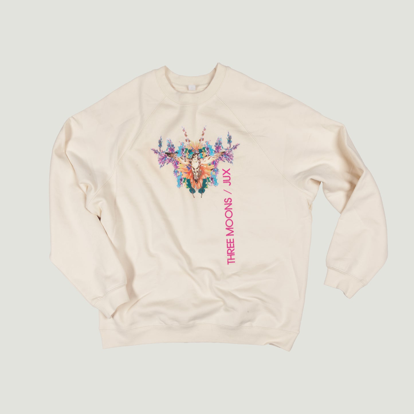 Unisex Embroidered Heavyweight Fleece-lined Sweatshirt