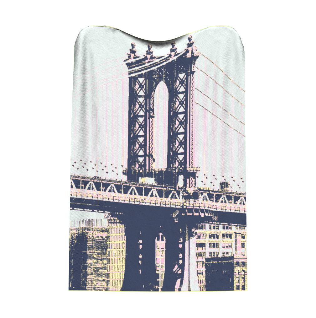 Jacquard Knitted Blanket - Brooklyn - JUX