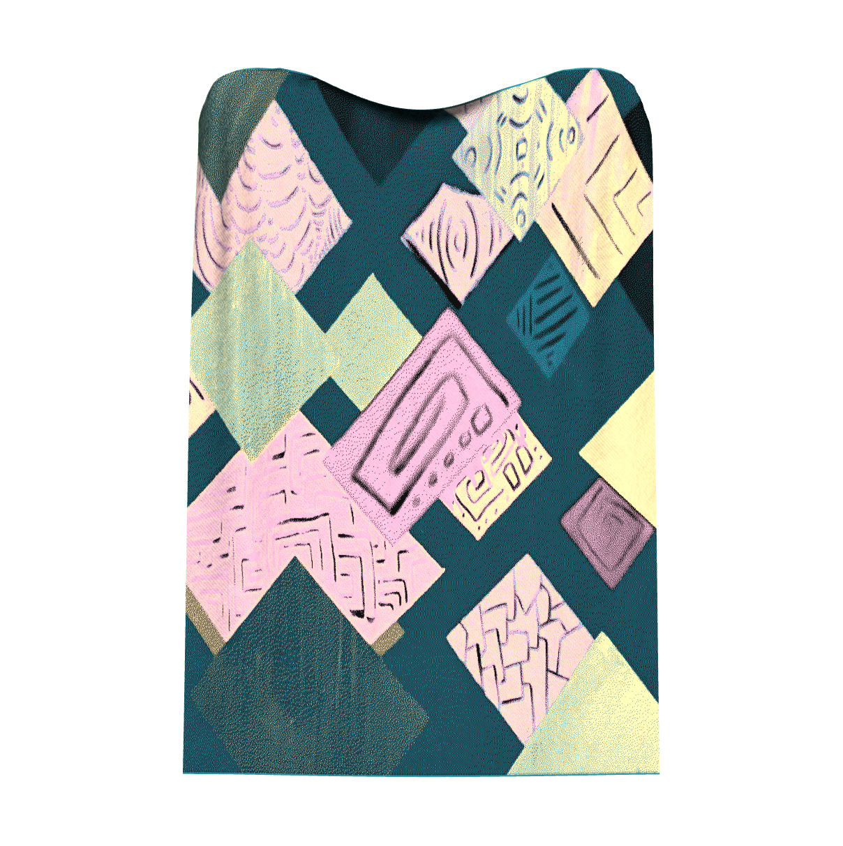 Jacquard Knitted Blanket - JUX