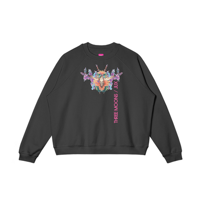 Unisex Embroidered Heavyweight Fleece-lined Sweatshirt