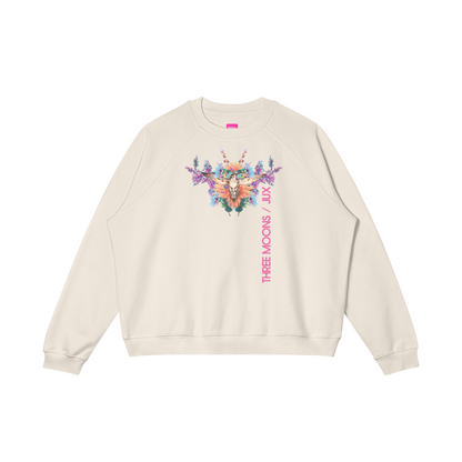 Unisex Embroidered Heavyweight Fleece-lined Sweatshirt