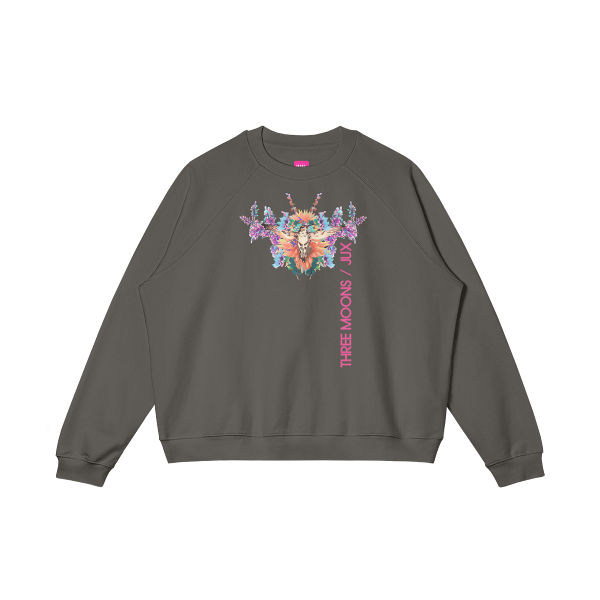 Unisex Embroidered Heavyweight Fleece-lined Sweatshirt