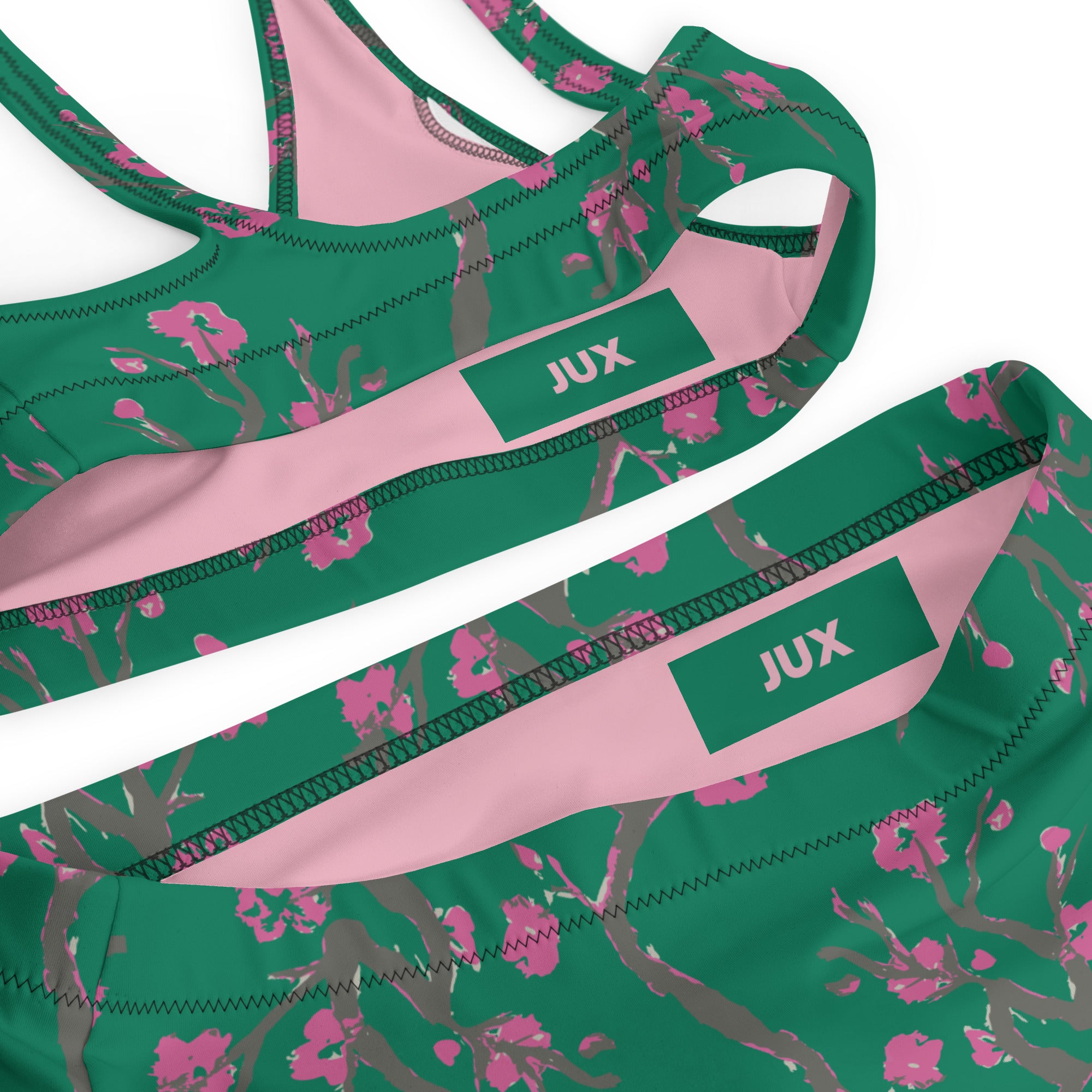 Feminine Cut Recycled High-Waisted Bikini - JUX