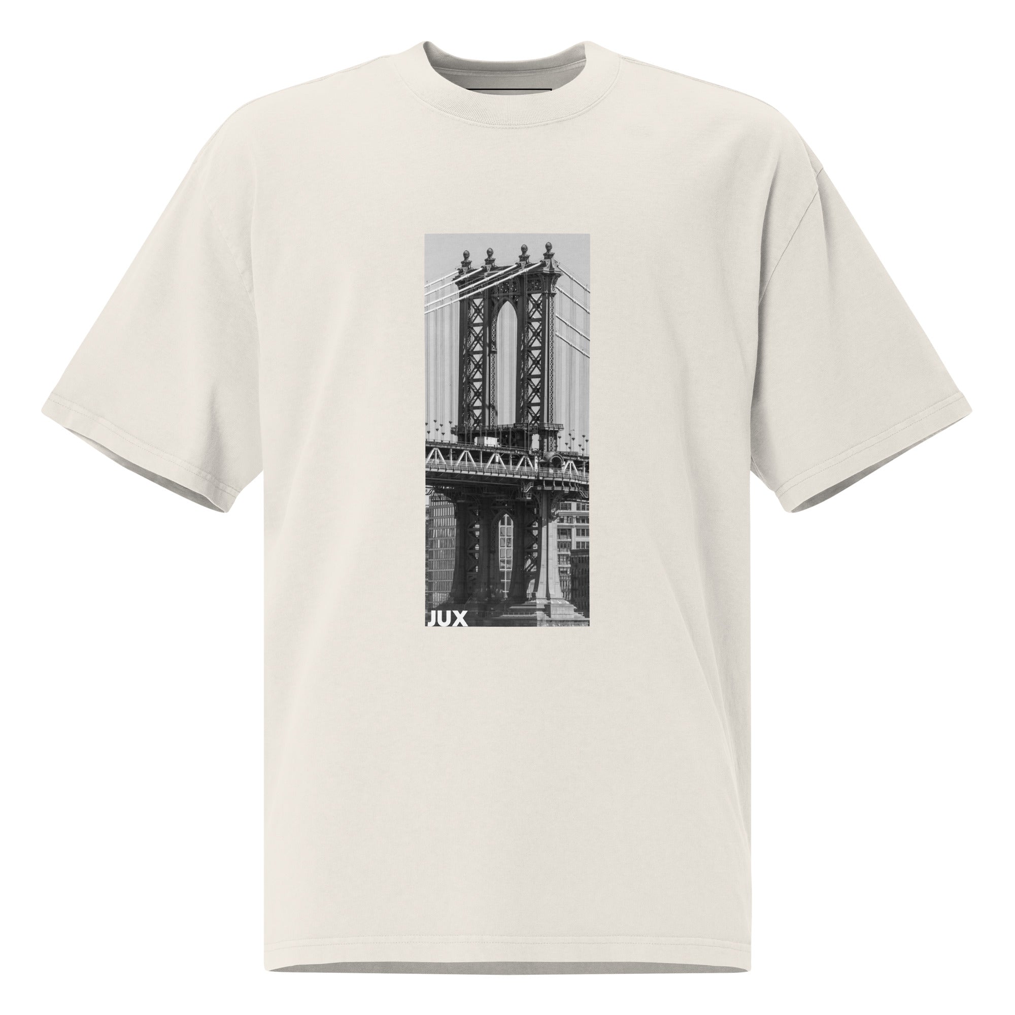 Unisex Oversized Faded T-Shirt - JUX
