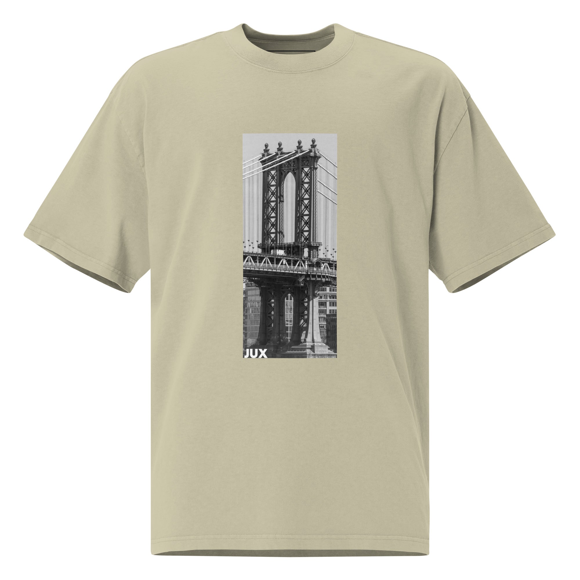 Unisex Oversized Faded T-Shirt - JUX