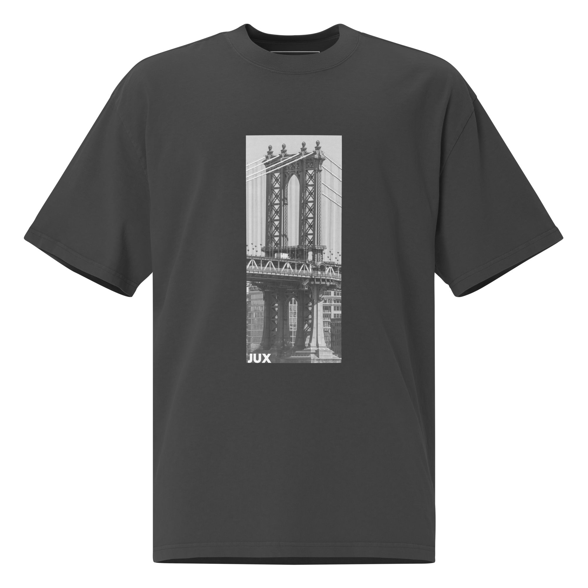 Unisex Oversized Faded T-Shirt - JUX