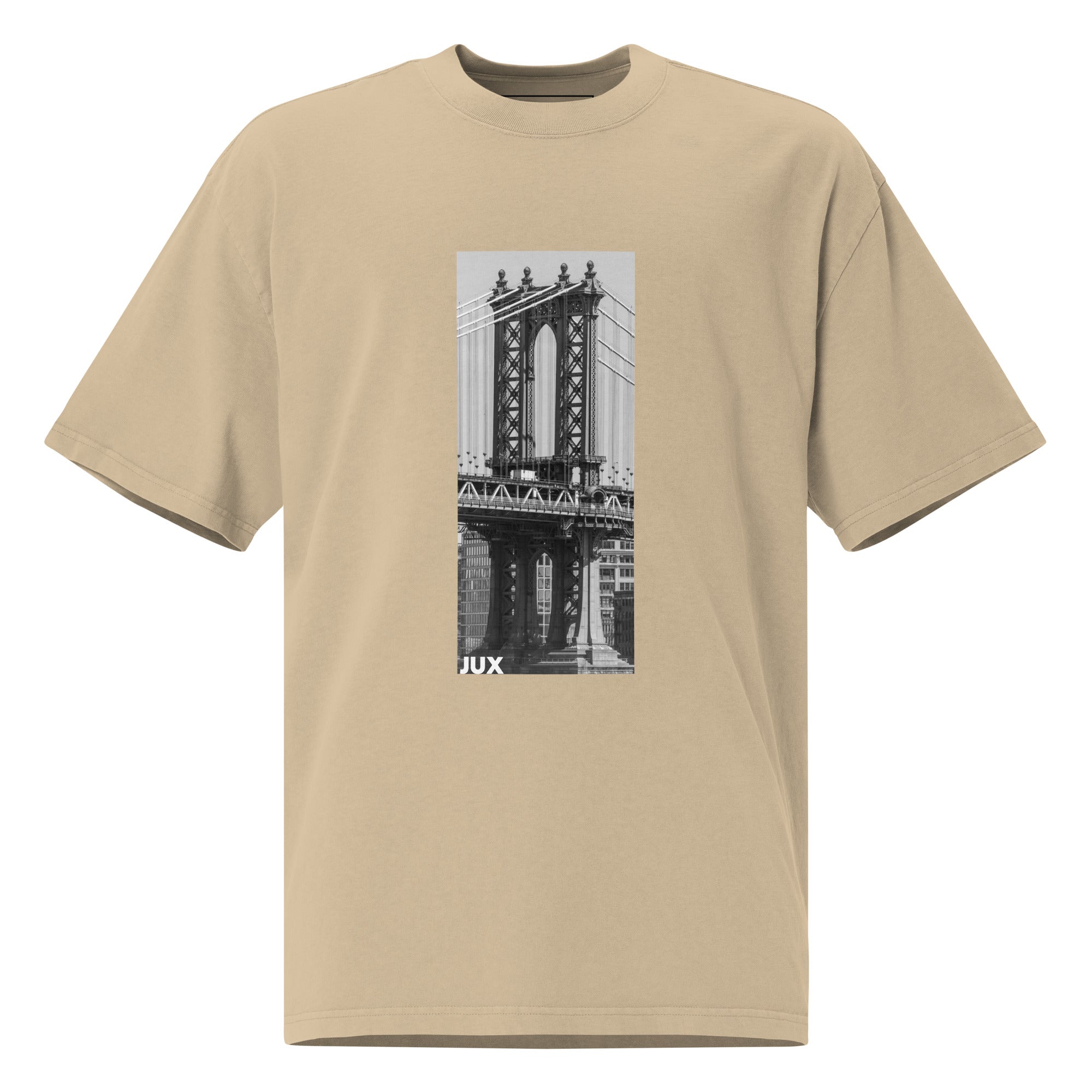 Unisex Oversized Faded T-Shirt - JUX