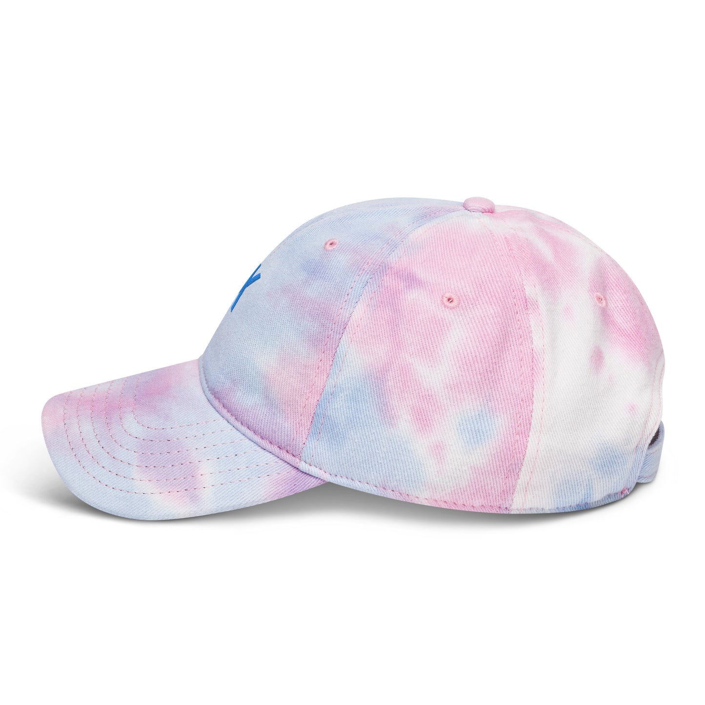 Embroidered Tie dye hat - JUX