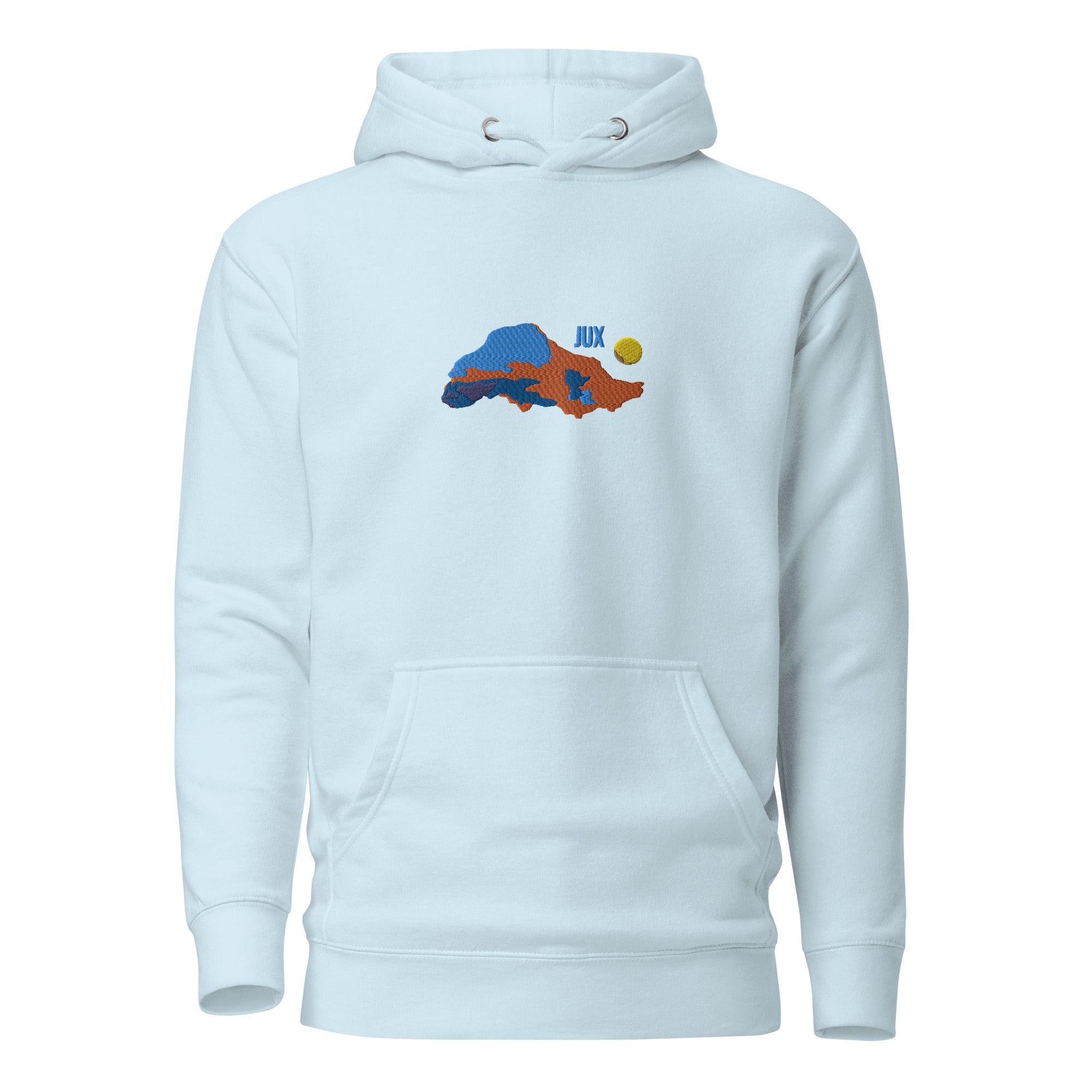 Unisex Embroidered Hoodie - JUX