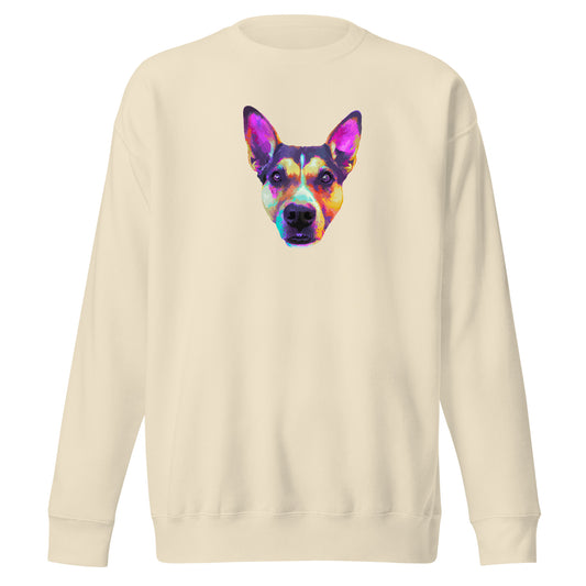 Custom Unisex Premium Sweatshirt - Add Your Pet! - JUX